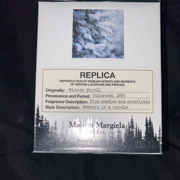 MAISON MARGIELA - ‘REPLICA’ •WINTER STROLL• SCENTED CANDLE (165g/5.82oz) **NEW** - Picture 14 of 16